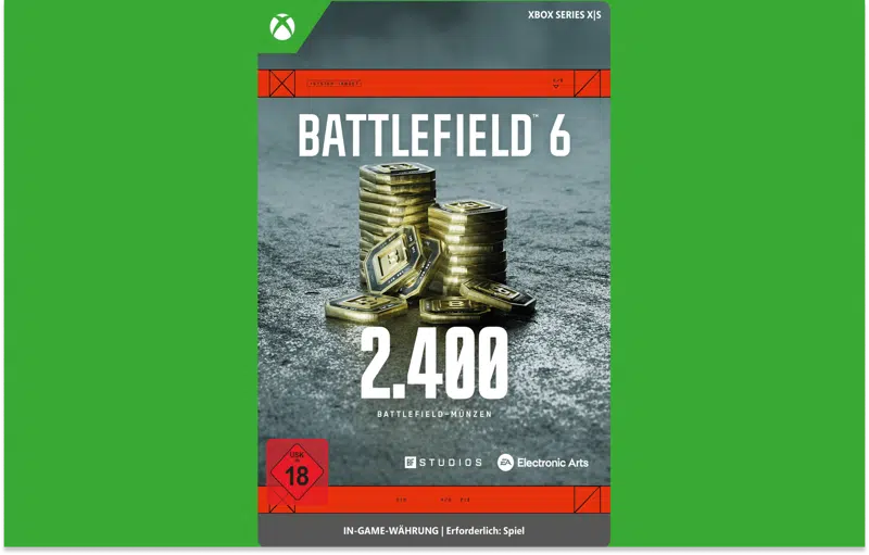 2.400 Battlefield Münzen für Battlefield™ 6 und REDSEC